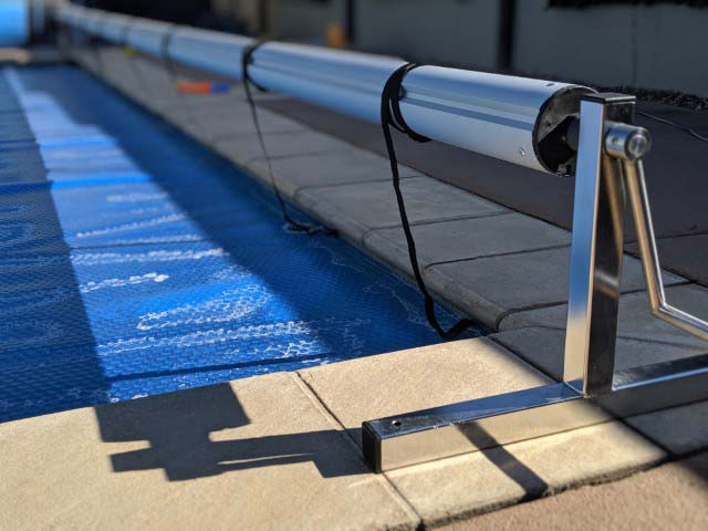 Yitahome  18 FT Pool Cover Reel Solar Cover Reel Set Aluminum